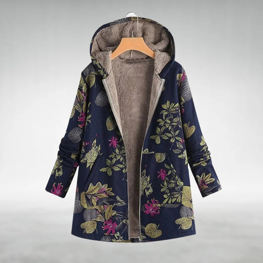 Annemarie | Floral Fleece Jacket