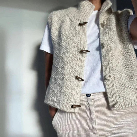 Justina | Plain Sleeveless Vest