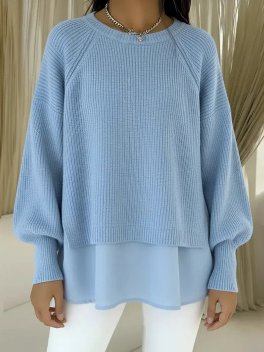 Nodette | Layered-Look Sweater