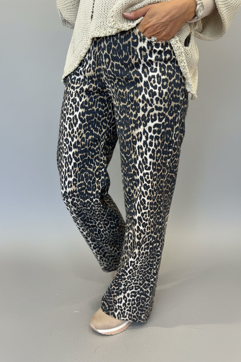 Melly Leopard Jeans