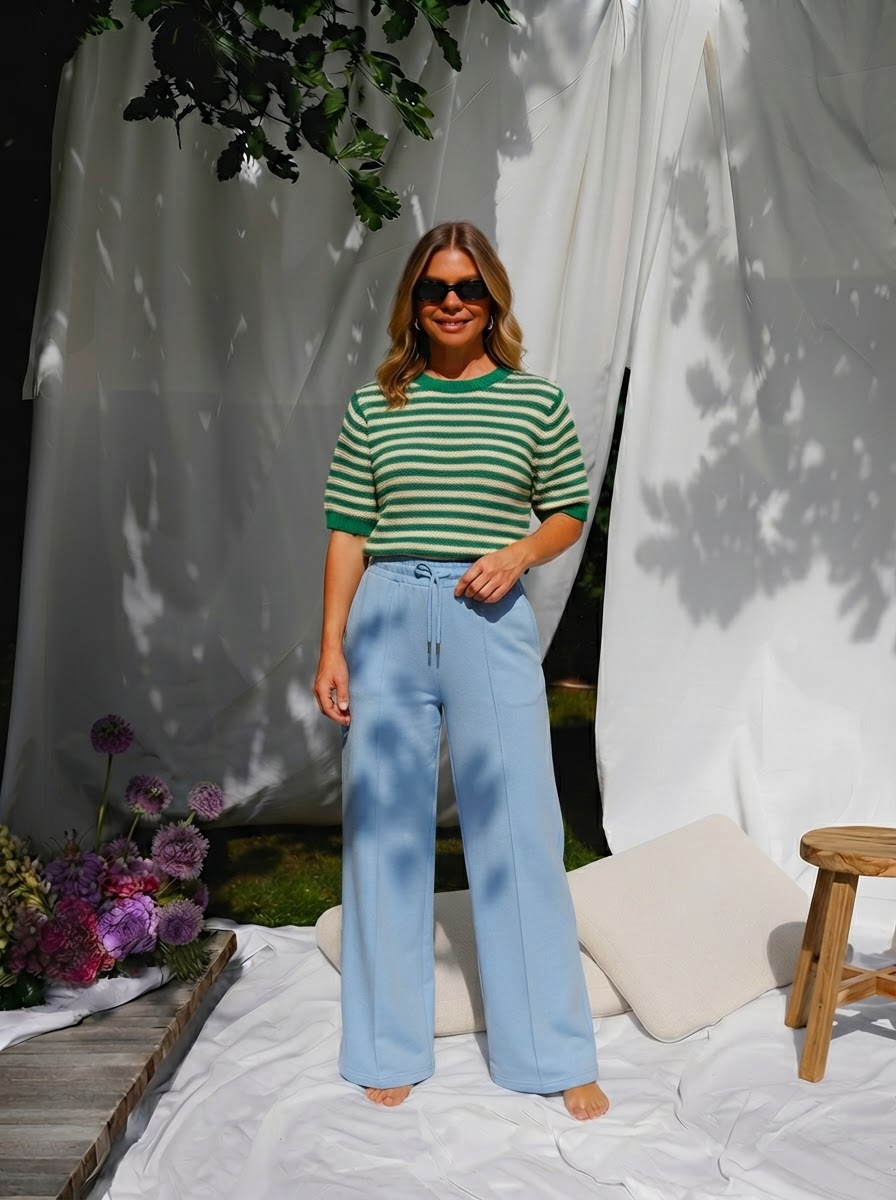 Ashley Wide Leg Joggers