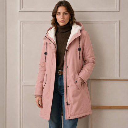 Guadalupe | Cozy Hooded Cold Weather Coat