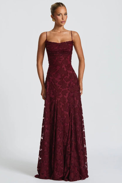 Cecelia | Elegant Lace Maxi Dress
