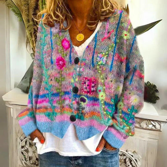 Hilda | Floral Cardigan
