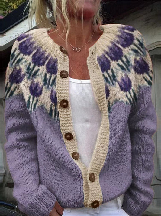 Arleen | Cozy Vintage Cardigan