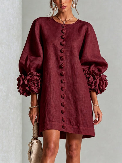 Prunella | Button-Down Mini Dress