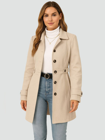 Rosalinda | Tailored Belted Trench Coat