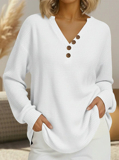 Shante | Warm Waffle Knit Pullover