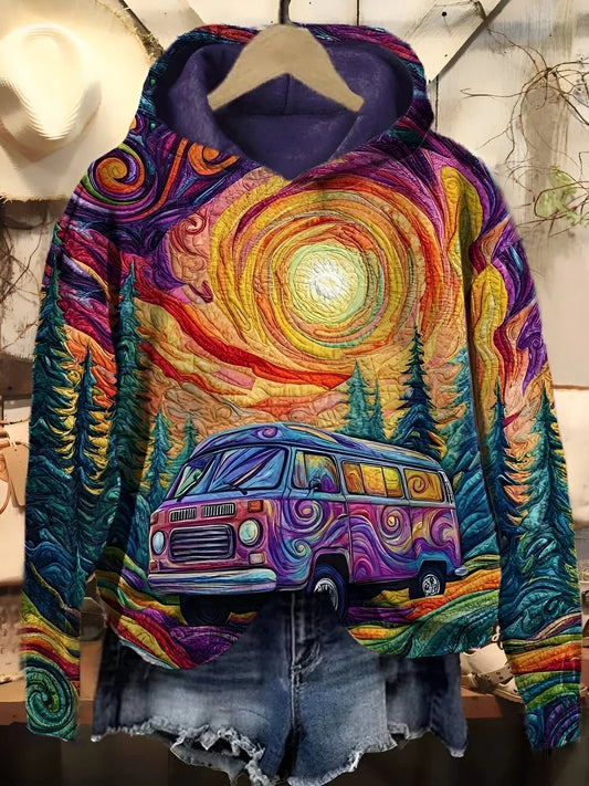 Violetta | Retro Roadtrip Hoodie